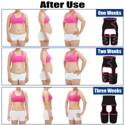 3 in 1 afslankriem - trainingskorset - taille / dijen / billentrainerMassage