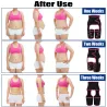 3 in 1 afslankriem - trainingskorset - taille / dijen / billentrainerMassage