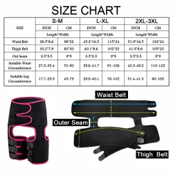 3 in 1 slimming belt - training corset - waist / thighs / buttock trainerMassage