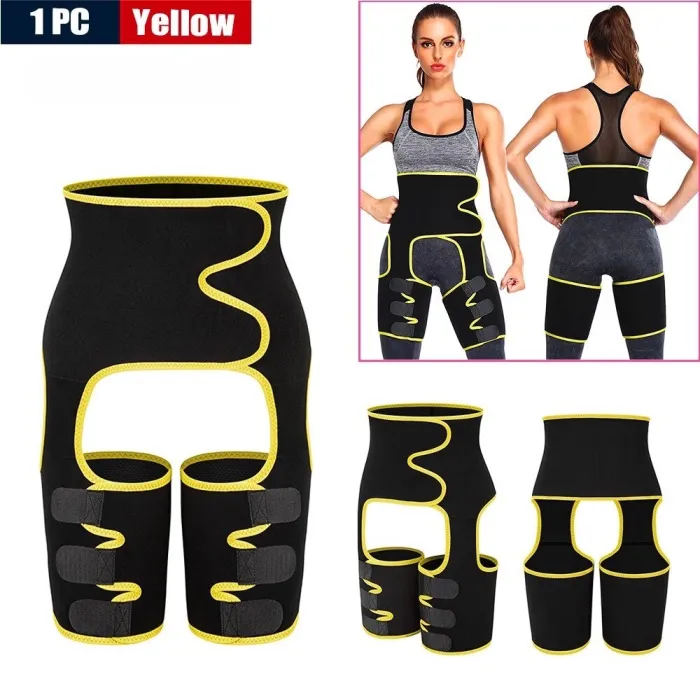 3 in 1 afslankriem - trainingskorset - taille / dijen / billentrainerMassage
