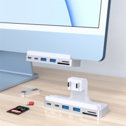 USB-C HUB - dockingstation - met 4K 60Hz HDMI USB 3.0-kaartlezer - voor iMacHubs