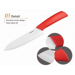 Ceramic knife set - 3" 4" 5" 6" inch with peeler / coversCeramic