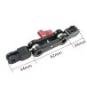 Aluminum arm - helmet mount - 360 degree adjustment - for GoProMounts