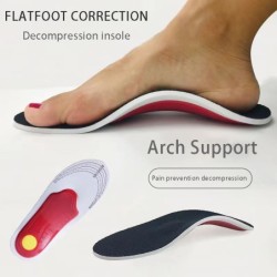 Orthopedic shoe insole - arch support - cushion pad
