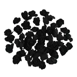 Artificial roses - made from foam - for decoration - 3 cmArtificial flowers