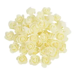 Kunstrozen - gemaakt van schuim - ter decoratie - 3 cmKunstbloemen