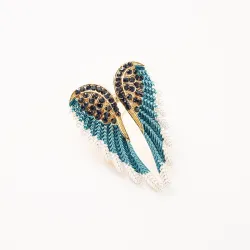 Crystal angel wings broochBrooches