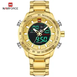 NAVIFORCE - sport herenhorloge - digitaal - Quartz - waterdicht - roestvrij staalHorloges