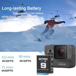 BATMAX - 1780mAh li-ion battery - for GoPro Hero 9 / 10Battery & Chargers