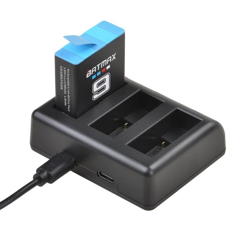 BATMAX - 1780mAh li-ion battery - with charger - for GoPro Hero 9 / 10Battery & Chargers