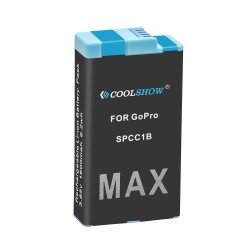 1600mAh Li-ion batterij - oplaadbaar - voor GoPro Hero MaxBatterijen & Opladers