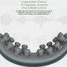4D smart eye massager - muziek - ritme - vibratie - relax - acupressuur - verlicht vermoeidheid/donkere oogkringenMassage