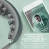 4D smart eye massager - muziek - ritme - vibratie - relax - acupressuur - verlicht vermoeidheid/donkere oogkringenMassage
