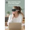 4D smart eye massager - muziek - ritme - vibratie - relax - acupressuur - verlicht vermoeidheid/donkere oogkringenMassage