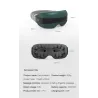 4D smart eye massager - muziek - ritme - vibratie - relax - acupressuur - verlicht vermoeidheid/donkere oogkringenMassage