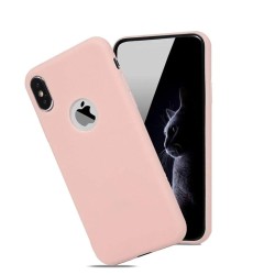 Zachte siliconen beschermhoes - Candy Pudding - voor iPhone - rozeBescherming