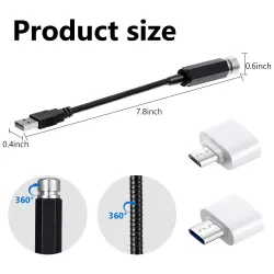Mini USB projector - LED - car interior roof decoration - starry skyStyling parts