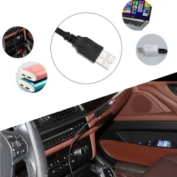 Mini USB projector - LED - car interior roof decoration - starry skyStyling parts