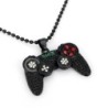 Trendy necklace - Gamepad with rhinestones - unisexNecklaces