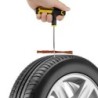 Car tire - repair kit - rubber strips - needle tool - toolsTire repair parts
