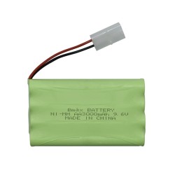 9.6V - 3000mah Ni-MH batterij - oplaadbaar - 9.6V lader - voor RC speelgoedR/C onderdelen