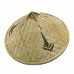 Chinese style bamboo rattan hatHats & Caps