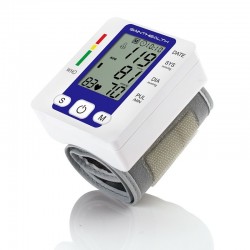 Electronic wrist blood pressure monitor - LCD digital monitorBlood pressure meters
