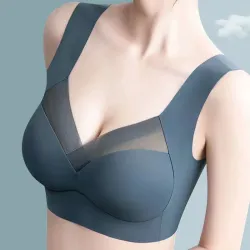 Naadloze beha - sporttop - met borststeunkussensLingerie