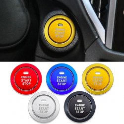 Auto motor start/stop knop - ring - sticker - voor Subaru BRZ Impreza XV Forester Outback LegacyStickers