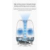 DEERMA - ultrasone luchtbevochtiger - diffuser - aromatherapie - transparant - met waterfiltratie - 5 LLuchtbevochtigers