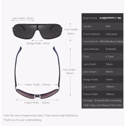 MERRY'S - klassieke gepolariseerde zonnebril - UV400Zonnebrillen