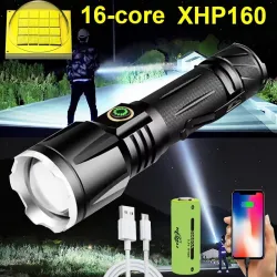 XHP199 / XHP50.2 - krachtige LED zaklamp - USB - waterdicht - zoombaarZaklampen