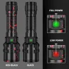 XHP220 / XHP120 - krachtige LED zaklamp - tactische / militaire zaklamp - USB - waterdicht - zoombaar - 5000000 LMZaklampen