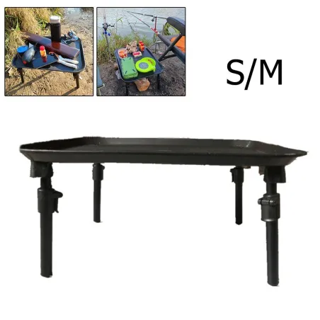 Visaastafel - campingtafel - uitschuifbare potenOutdoor & Kamperen