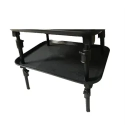 Visaastafel - campingtafel - uitschuifbare potenOutdoor & Kamperen
