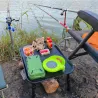 Visaastafel - campingtafel - uitschuifbare potenOutdoor & Kamperen