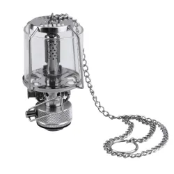 Outdoor/camping lantaarn - draagbare aluminium gaslamp - glazen hanglamp - 80 LUXOutdoor & Kamperen