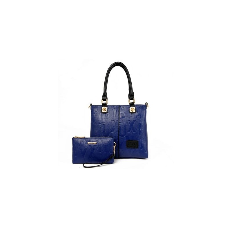 Luxurious shoulder bag - large capacity - set with a walletSets