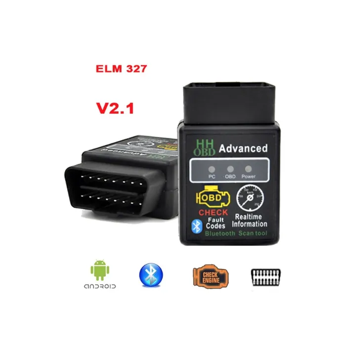 OBD2 - Bluetooth auto foutcodelezer - V2.1 ELM 327Diagnose