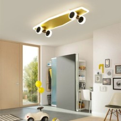 Moderne LED plafondlamp - skateboardPlafondverlichting