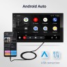 Android 9 / 10 autoradio - 1GB-16GB - Bluetooth - camera - CarPlay - MirrorLinkDin 2
