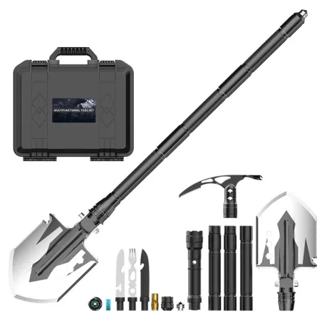 Multifunctionele opvouwbare schep - tuin / survival / camping tool - 76cmSurvival gereedschap
