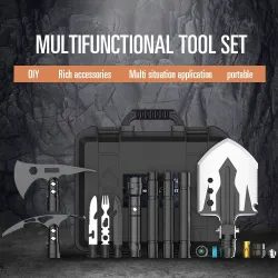 Multifunctionele opvouwbare schep - tuin / survival / camping tool - 76cmSurvival gereedschap