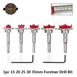 Hardmetalen boren - forstner boor - verstelbaar - houtbewerkingBits & boren