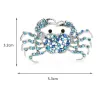 Strass krab - brocheBroches