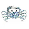 Strass krab - brocheBroches
