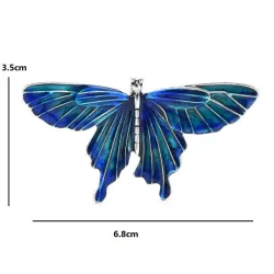 Enamel butterfly broochBrooches