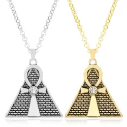 Egyptische Ankh - levenssymbool - hanger met kettingKettingen