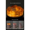 Natural crystal - aromatherapy wireless air humidifier - with atmosphere lamp - essential oil diffuserHumidifiers