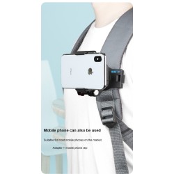 360 degree rotary backpack clip - for GoPro HeroMounts